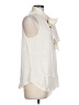 Trina Turk Ivory Sleeveless Blouse Size L - photo 4