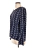 Boden 100% Viscose Blue Long Sleeve Blouse Size 10 - photo 5