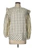 Mirth 100% Cotton Ivory 3/4 Sleeve Blouse Size L - photo 1
