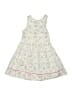 Jacadi 100% Cotton Print White Dress Size 10 - photo 2