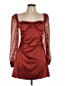 Danielle Bernstein Burgundy Cocktail Dress Size 10 - photo 1