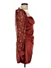 Danielle Bernstein Burgundy Cocktail Dress Size 10 - photo 4