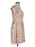 Sequin Hearts Hearts Tan Cocktail Dress Size 11 - photo 4