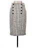 Ann Taylor Tweed Gray Ivory Formal Skirt Size 2 - photo 1