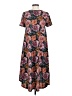 Lularoe Print Brown Casual Dress Size S - photo 2