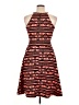 rue21 Graphic Orange Casual Dress Size 1X - photo 2
