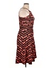 rue21 Graphic Orange Casual Dress Size 1X - photo 4