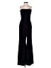 Alexis Solid Black Jumpsuit Size XS - photo 1