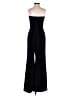 Alexis Solid Black Jumpsuit Size XS - photo 2