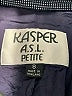 Kasper A.S.L. 100% Rayon Gray Short Sleeve Top Size 8 Petite - photo 7