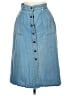 Assorted Brands 100% Cotton Blue Denim Skirt Size 9 - 10 - photo 1