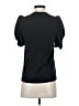 A.L.C. 100% Cotton Black Short Sleeve Top Size S - photo 2