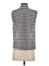J.Crew 100% Cotton Stripes Gray Sleeveless Button-Down Shirt Size 0 - photo 2