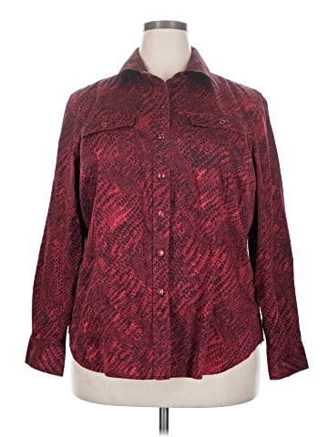 Jones New York Long Sleeve Button-Down Shirt (view 1)