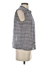 J.Crew 100% Cotton Stripes Gray Sleeveless Button-Down Shirt Size 0 - photo 4
