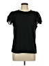 Express 100% Cotton Black Short Sleeve Top Size L - photo 1
