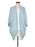 Charming Charlie 100% Polyester Blue Kimono Size S - photo 1