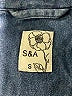 S&A 100% Cotton Blue Long Sleeve Button-Down Shirt Size S - photo 7