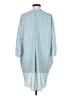 Charming Charlie 100% Polyester Blue Kimono Size S - photo 2