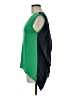 BCBGMAXAZRIA Green Sleeveless Top Size M - photo 5