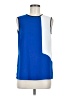 Nine West 100% Polyester Blue Sleeveless Blouse Size M (estimated) - photo 1