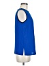 Nine West 100% Polyester Blue Sleeveless Blouse Size M (estimated) - photo 4