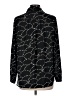 Ann Taylor 100% Polyester Stars Black Long Sleeve Blouse Size M - photo 2