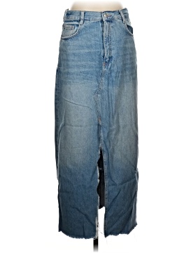 Zara Denim Skirt (view 1)