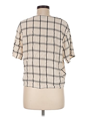 Topshop Short Sleeve Blouse (view 2)