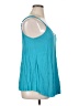 Torrid 100% Rayon Teal Sleeveless Blouse Size 1X Plus (1) - photo 4