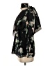J. Peterman 100% Polyester Black Long Sleeve Blouse Size 0 - photo 5