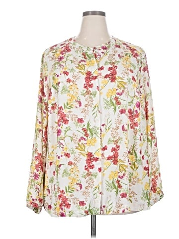 Joan Rivers Long Sleeve Blouse (view 1)