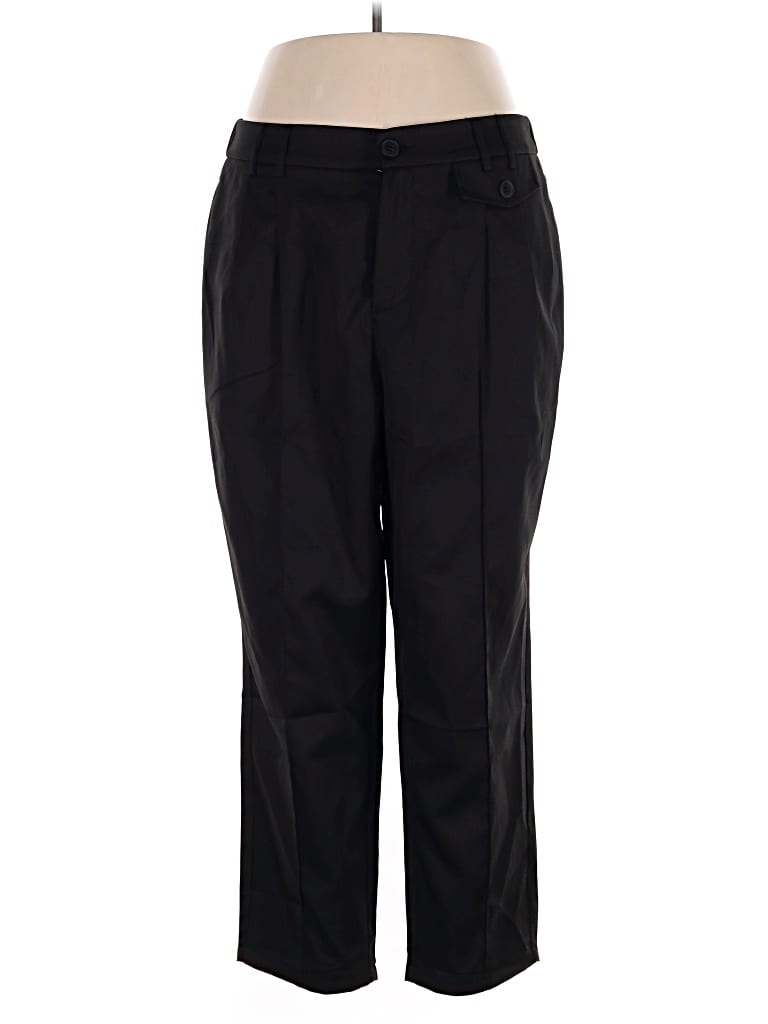 Pre-owned Shein Curve Casual Pants In Black