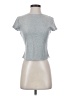 Yitty Gray Short Sleeve Top Size S - photo 1