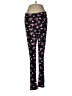 Just Cozy Floral Black Casual Pants Size Med - Lg - photo 1