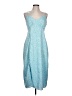 Just Fab Blue Casual Dress Size L - photo 1