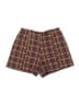Popular Basics Plaid Burgundy Skort Size S - photo 2