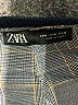 Zara Plaid Blue Dress Pants Size XL - photo 4