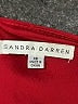 Sandra Darren Color Block Red Casual Dress Size 16 - photo 7