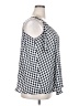 Torrid 100% Polyester Checkered-gingham Black Sleeveless Blouse Size 2X Plus (2) - photo 4