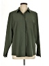 Athleta Solid Green Long Sleeve Blouse Size L - photo 1