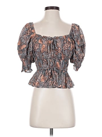 Ulla Johnson Short Sleeve Blouse (view 1)