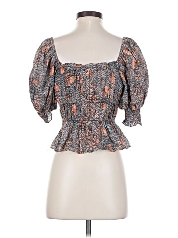 Ulla Johnson Short Sleeve Blouse (view 2)