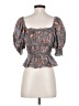 Ulla Johnson Orange Short Sleeve Blouse Size 0 - photo 2