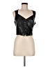7 For All Mankind 100% Polyurethane Black Vest Size M - photo 1