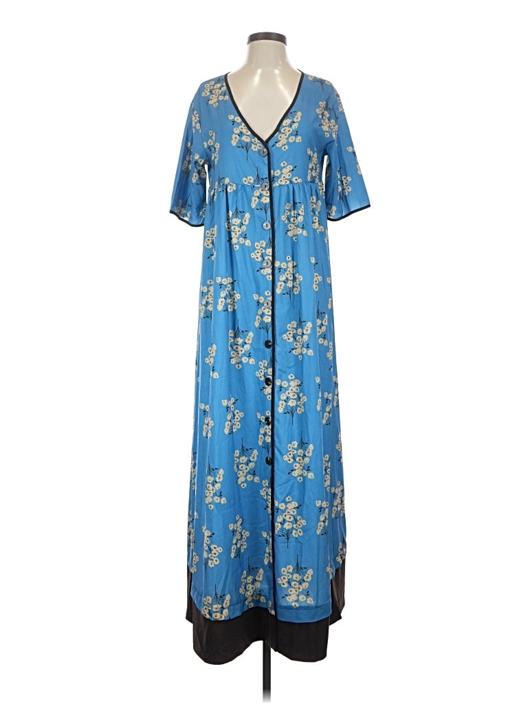 Pre-owned Made With Love Casual Dress In Blue