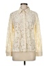 Chico's Ivory Long Sleeve Blouse Size 8 - photo 1