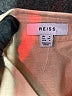 Reiss Color Block Orange Long Sleeve Blouse Size 2 - photo 7