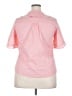 Assorted Brands Pink 3/4 Sleeve Button-Down Shirt Size XXL - photo 2