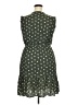 Ann Taylor LOFT 100% Rayon Stars Green Casual Dress Size XXL Petite - photo 2